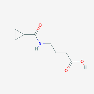 molecular formula C8H13NO3 B2531210 4-(Cyclopropylformamido)butanoic acid CAS No. 926242-54-8