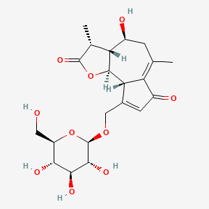 molecular formula C21H28O10 B2531216 Ncgc00384889-01_C21H28O10_ CAS No. 117037-78-2