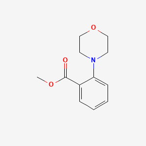 molecular formula C12H15NO3 B2531248 Methyl 2-morpholin-4-ylbenzoate CAS No. 1507004-95-6; 223560-37-0