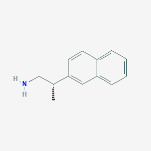 molecular formula C13H15N B2531254 (2S)-2-Naphthalen-2-ylpropan-1-amine CAS No. 158044-98-5