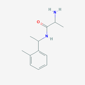 2-amino-N-[1-(2-methylphenyl)ethyl]propanamide