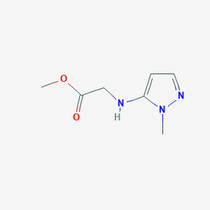 Methyl (1-methyl-1H-pyrazol-5-yl)glycinate