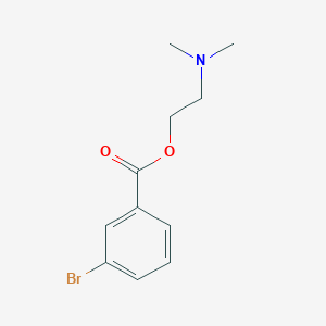 molecular formula C11H14BrNO2 B253150 2-(Dimethylamino)ethyl 3-bromobenzoate 