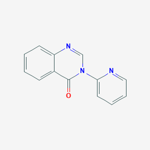 molecular formula C13H9N3O B253151 3-(2-pyridinyl)-4(3H)-quinazolinone 