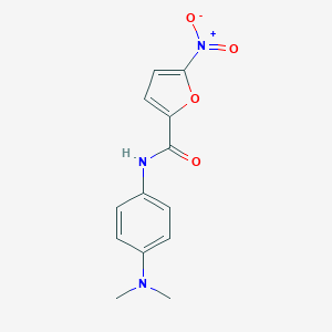molecular formula C13H13N3O4 B253153 N-[4-(dimethylamino)phenyl]-5-nitro-2-furamide 