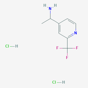 1-(2-(Trifluoromethyl)pyridin-4-yl)ethanamine dihydrochloride