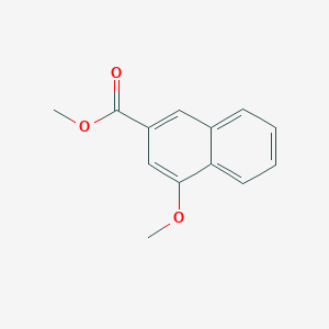 molecular formula C13H12O3 B2531569 Methyl 4-methoxynaphthalene-2-carboxylate CAS No. 33295-47-5