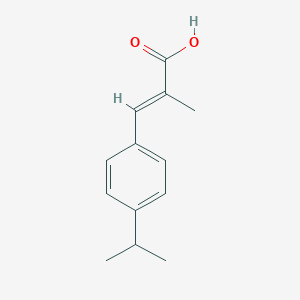 molecular formula C13H16O2 B253158 3-(4-Isopropylphenyl)-2-methylacrylic acid 