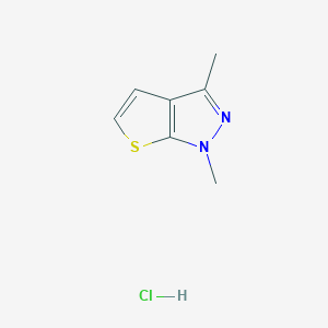 1,3-dimethyl-1H-thieno[2,3-c]pyrazole hydrochloride