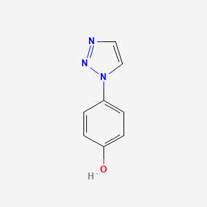 4-(1H-1,2,3-triazol-1-yl)phenol
