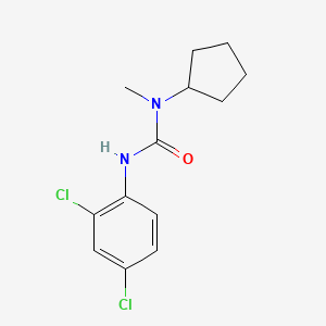 N-cyclopentyl-N'-(2,4-dichlorophenyl)-N-methylurea