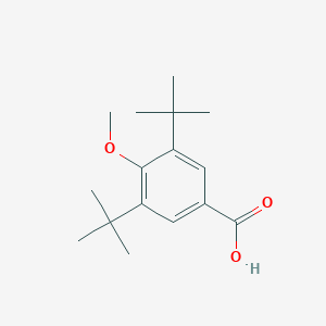 molecular formula C16H24O3 B253184 3,5-Ditert-butyl-4-methoxybenzoic acid 