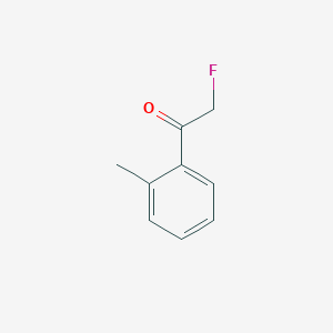 molecular formula C9H9FO B2531872 2-氟-1-(2-甲基苯基)乙酮 CAS No. 1612838-54-6
