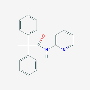 molecular formula C20H18N2O B253189 2,2-diphenyl-N-(pyridin-2-yl)propanamide 