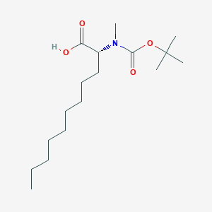 molecular formula C17H33NO4 B2531899 Boc-D-MeAund(2)-OH CAS No. 2389078-22-0