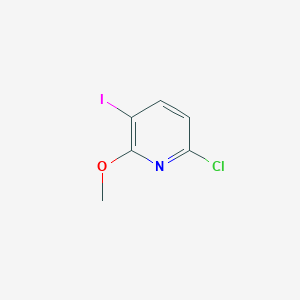 6-Chloro-3-iodo-2-methoxypyridine