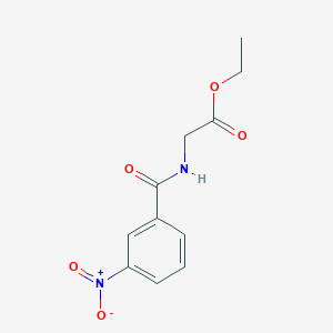 Ethyl 2-[(3-nitrobenzoyl)amino]acetate