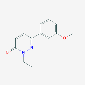2-Ethyl-6-(3-methoxyphenyl)pyridazin-3-one