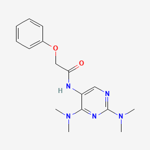 N-(2,4-bis(dimethylamino)pyrimidin-5-yl)-2-phenoxyacetamide