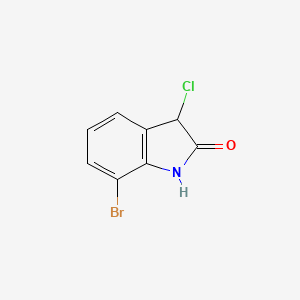 7-Bromo-3-chloro-1,3-dihydroindol-2-one