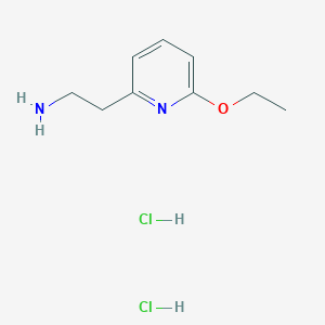 2-(6-Ethoxypyridin-2-yl)ethan-1-amine dihydrochloride