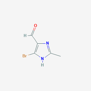 4-bromo-2-methyl-1H-imidazole-5-carbaldehyde