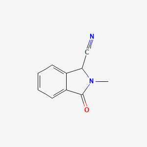 2-Methyl-3-oxoisoindoline-1-carbonitrile