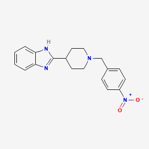 2-(1-(4-nitrobenzyl)piperidin-4-yl)-1H-benzo[d]imidazole