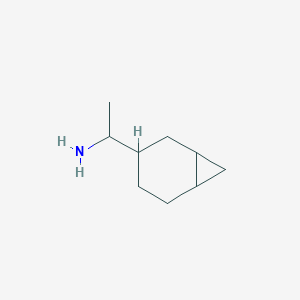 1-(3-Bicyclo[4.1.0]heptanyl)ethanamine