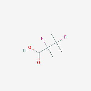 2,3-Difluoro-2,3-dimethylbutanoic acid