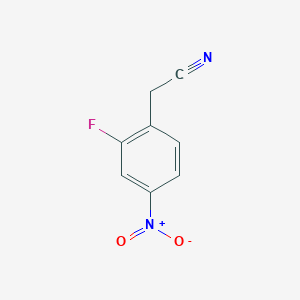 2-Fluoro-4-nitrophenylacetonitrile