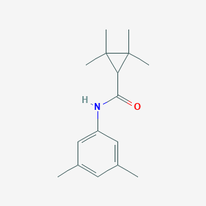 molecular formula C16H23NO B253223 N-(3,5-Dimethylphenyl)-2,2,3,3-tetramethylcyclopropanecarboxamide 