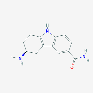 molecular formula C14H17N3O B025323 ent-Frovatriptan CAS No. 158930-18-8