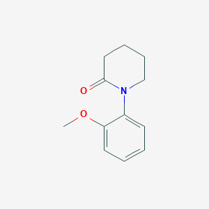 2-Piperidinone, 1-(2-methoxyphenyl)-