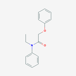 molecular formula C16H17NO2 B253245 N-ethyl-2-phenoxy-N-phenylacetamide 