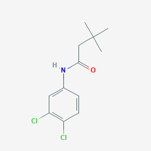 molecular formula C12H15Cl2NO B253246 N-(3,4-dichlorophenyl)-3,3-dimethylbutanamide 