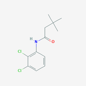 molecular formula C12H15Cl2NO B253247 N-(2,3-dichlorophenyl)-3,3-dimethylbutanamide 