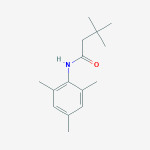 molecular formula C15H23NO B253248 3,3-dimethyl-N-(2,4,6-trimethylphenyl)butanamide 