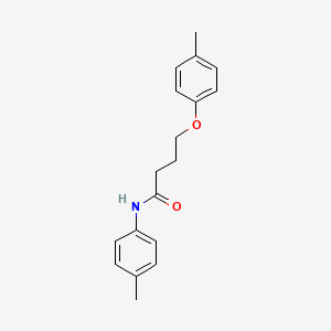 4-(4-methylphenoxy)-N-(4-methylphenyl)butanamide