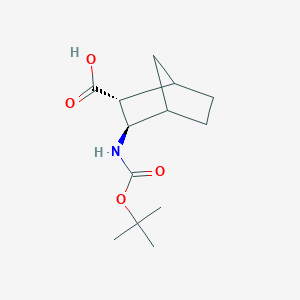 B2532558 (2R,3R)-3-{[(tert-butoxy)carbonyl]amino}bicyclo[2.2.1]heptane-2-carboxylic acid CAS No. 1807912-20-4