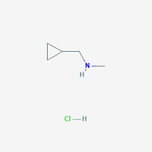 molecular formula C5H12ClN B2532590 (环丙基甲基)(甲基)胺盐酸盐 CAS No. 77335-18-3