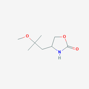 4-(2-Methoxy-2-methylpropyl)-1,3-oxazolidin-2-one
