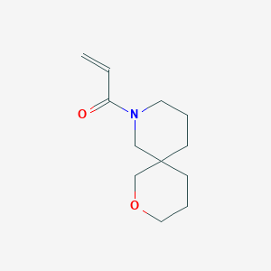 molecular formula C12H19NO2 B2532666 1-(2-Oxa-8-azaspiro[5.5]undecan-8-yl)prop-2-en-1-one CAS No. 2189108-52-7