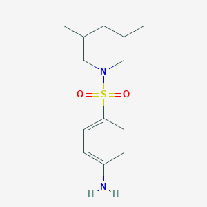 4-[(3,5-Dimethylpiperidin-1-yl)sulfonyl]aniline