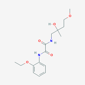 molecular formula C16H24N2O5 B2532751 N1-(2-ethoxyphenyl)-N2-(2-hydroxy-4-methoxy-2-methylbutyl)oxalamide CAS No. 2320924-10-3