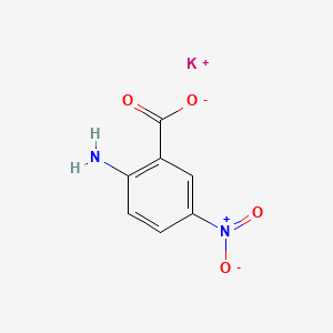 molecular formula C7H5KN2O4 B2532762 Potassium 2-amino-5-nitrobenzoate CAS No. 209664-72-2