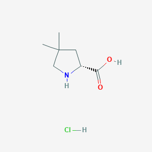 4,4-Dimethyl-D-proline HCl