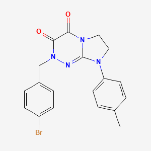 2-(4-bromobenzyl)-8-(p-tolyl)-7,8-dihydroimidazo[2,1-c][1,2,4]triazine-3,4(2H,6H)-dione