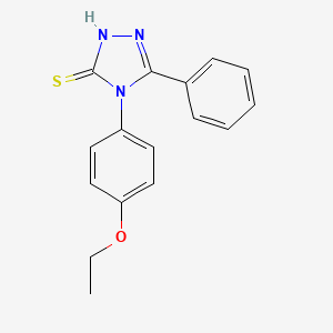 4-(4-ethoxyphenyl)-5-phenyl-4H-1,2,4-triazole-3-thiol