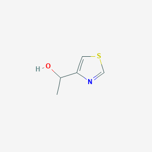 molecular formula C5H7NOS B2532882 1-(1,3-Thiazol-4-yl)ethan-1-ol CAS No. 41040-89-5